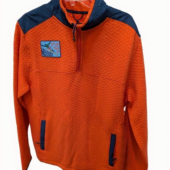 chubbies Other - Chubbies Orange and Black Lightweight Jacket
